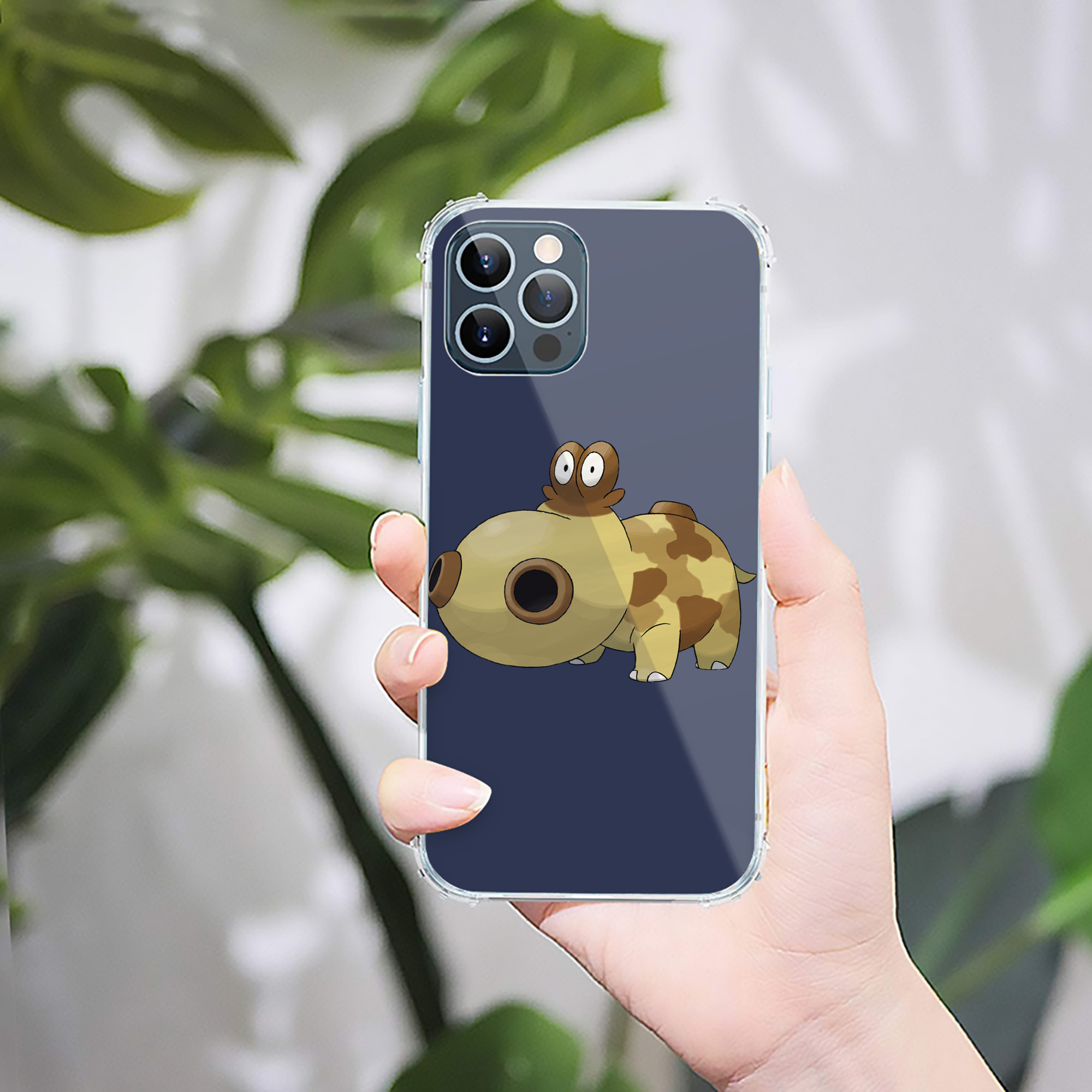 （画像用） ポケットモンスター Pokémon 【iPhone 12シリーズ対応】透明スマホケース（クリアソフトケース）